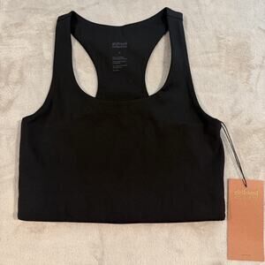 Girlfriend Collective Sports Bra Womens S Black Compressive NEW